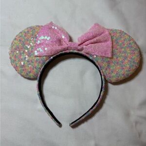 Sequin Minnie Mouse Ears Headband